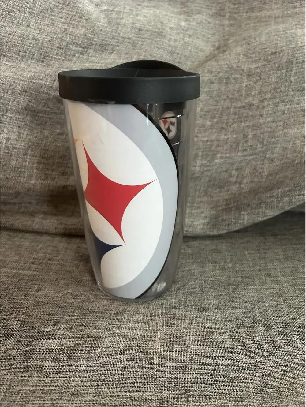 Tervis Tumbler Pittsburgh Steelers 16 oz With Black Lid NFL